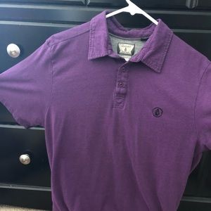 Volcome polo purple